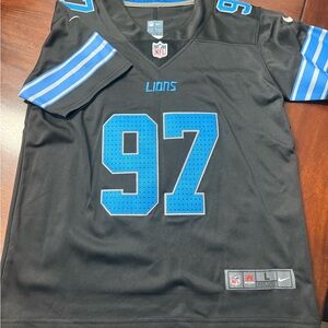 Nike Kids Black Lions Williams Jersey with Blue Accents Youth L 14-16 $20